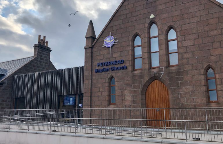 Audio Visual Installation at Peterhead Baptist Church