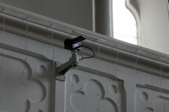 One of the side cameras